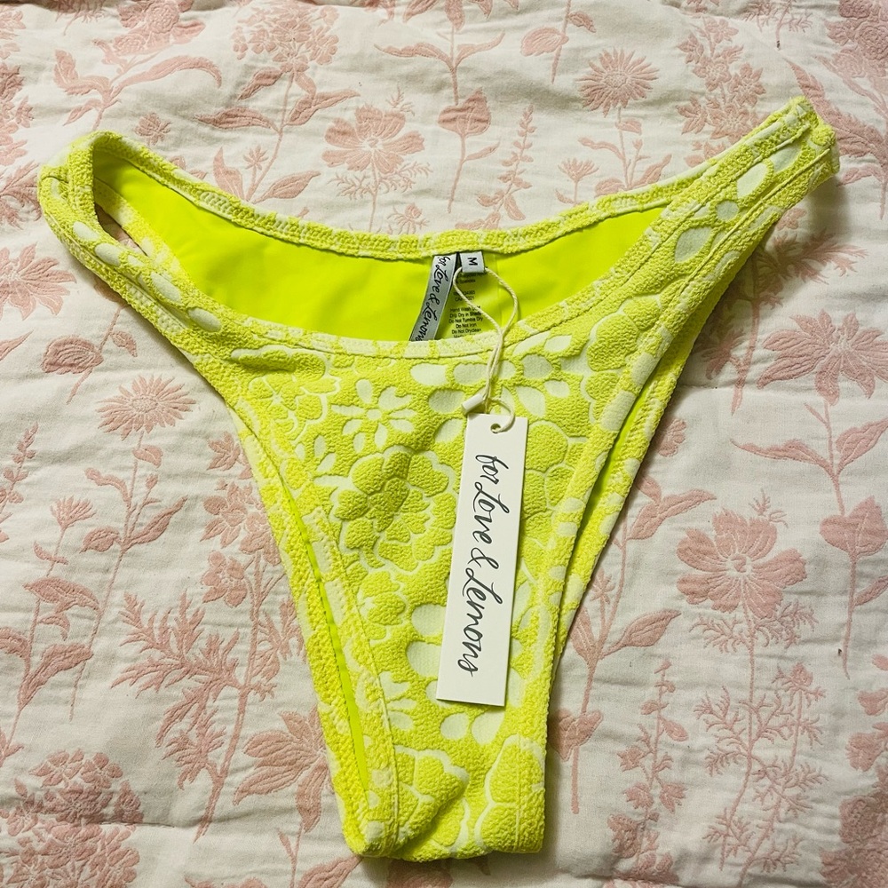 For Love and Lemons bikini bottom size M . BRAND NEW WITH TAGS
